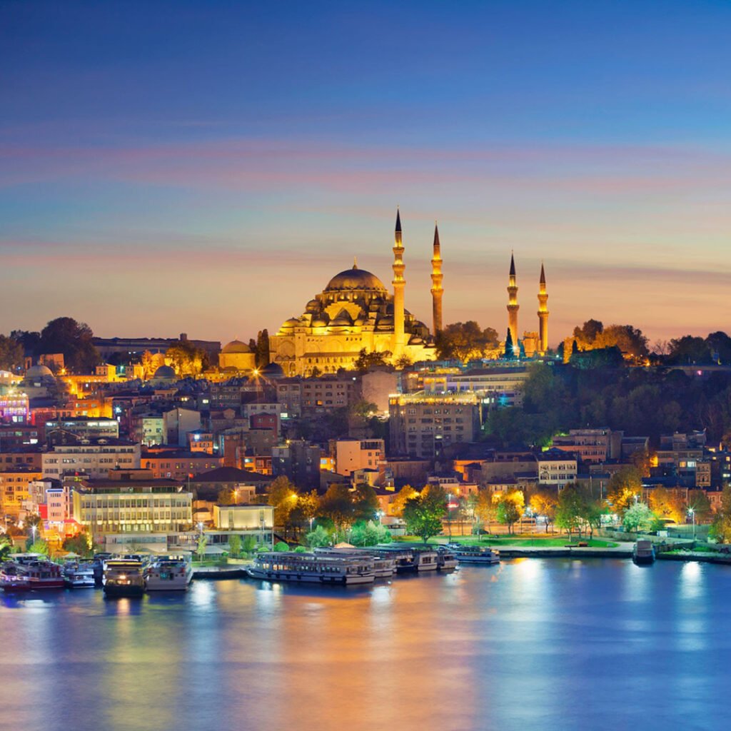 Istanbul with Sulaymaniyah Mosque